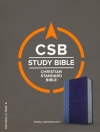 CSB - Study Bible, LeatherTouch  Purple